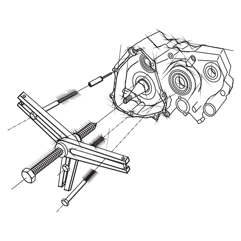 Buzzetti Avdragare / Separator för motorblock