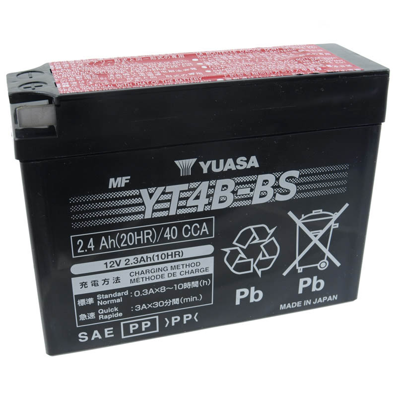 Yuasa Batteri (YT4B-BS)