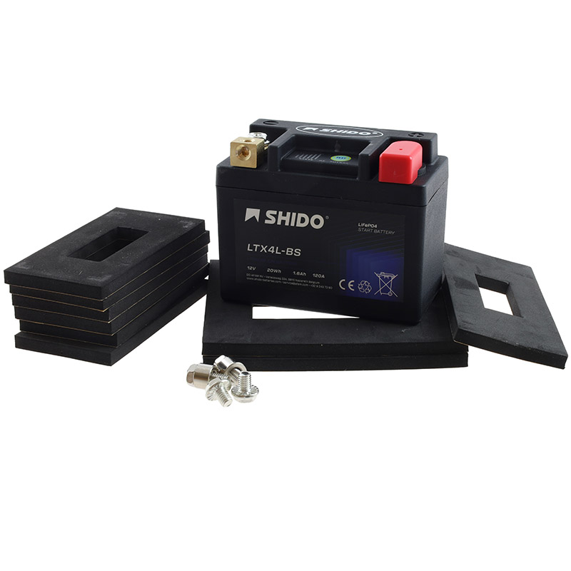 Shido Litiumbatteri (LTX4L-BS)