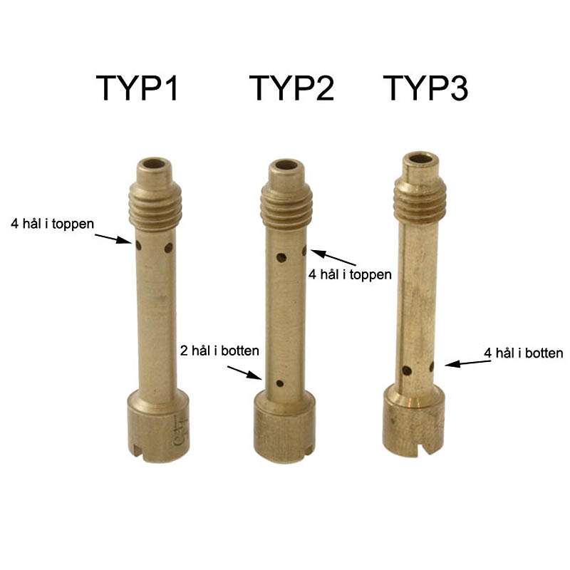 Dellorto Munstycke (PHBN/PHVA/PHVB) - Choke typ1