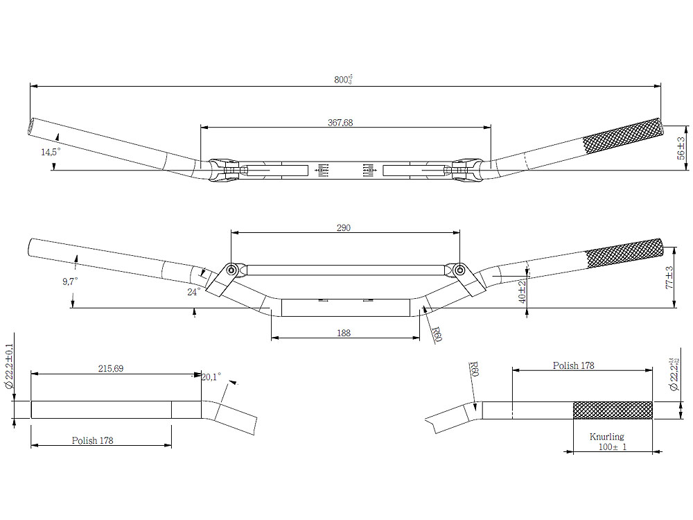 Division Crosstyre (22mm)