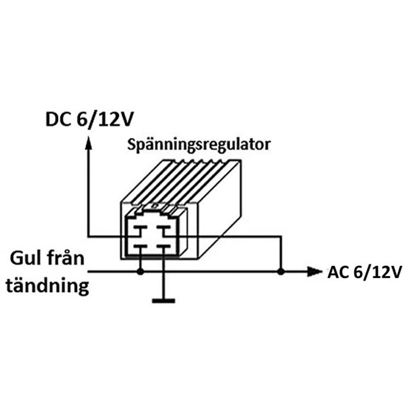 Division Regulator (Kokusan) 12V