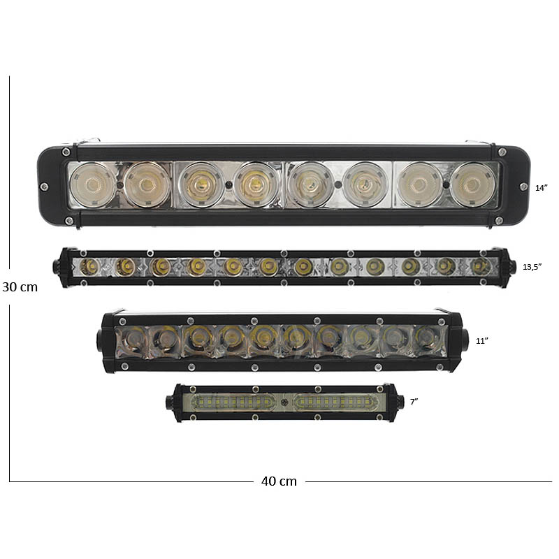Division Ljusramp (LED) Hel/halv - 6
