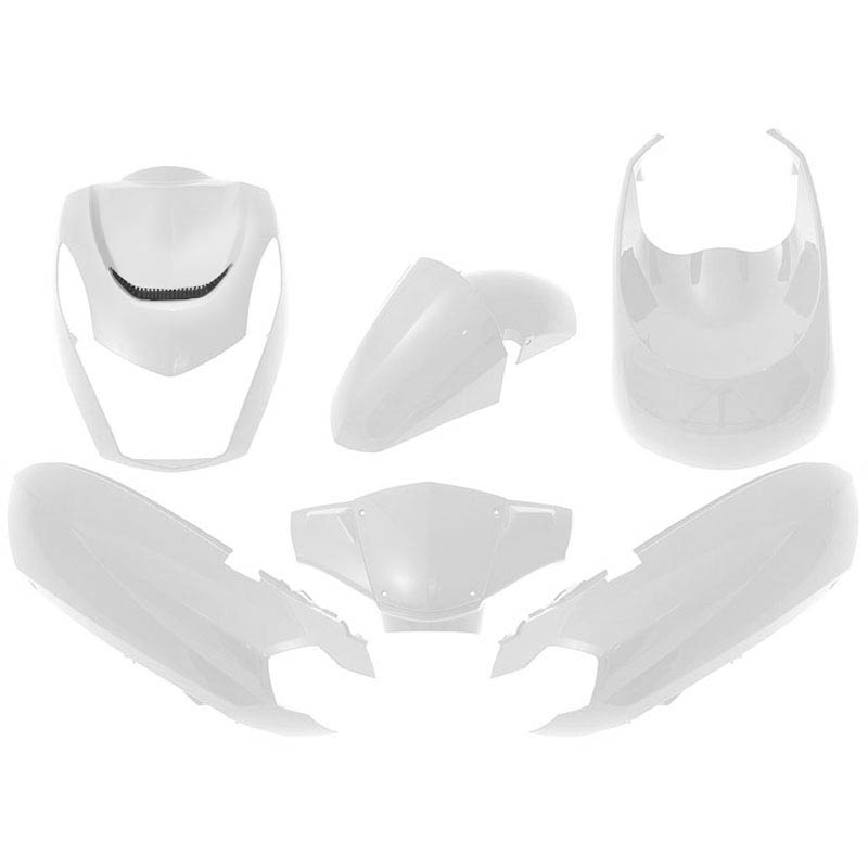 Division Kåpset (Kisbee/Streetzone) - 6 delar (Vit)