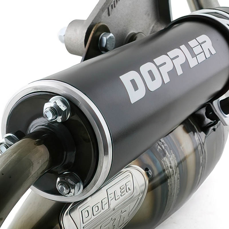 Doppler Avgassystem (S3R) Évolution Black