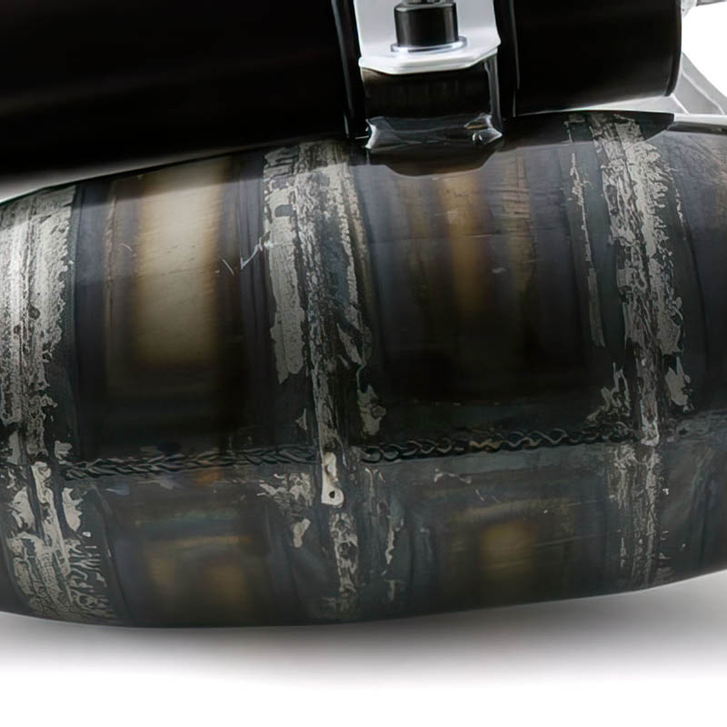 Doppler Avgassystem (S3R) Évolution Black