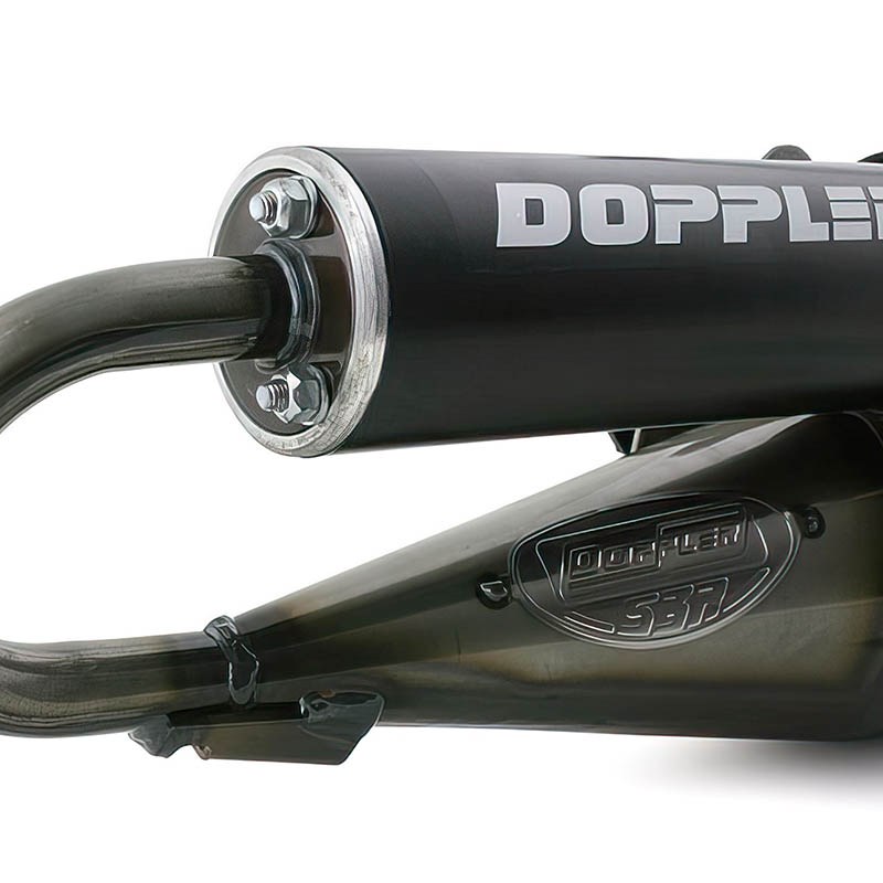 Doppler Avgassystem (S3R) Evolution Black