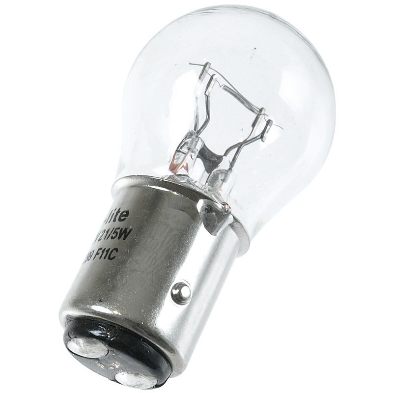 Bollard Glödlampa (BAY15d) 12V 21/5W