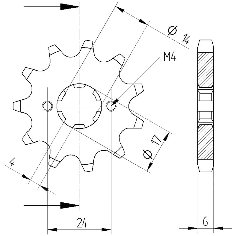 Esjot Framdrev (420)