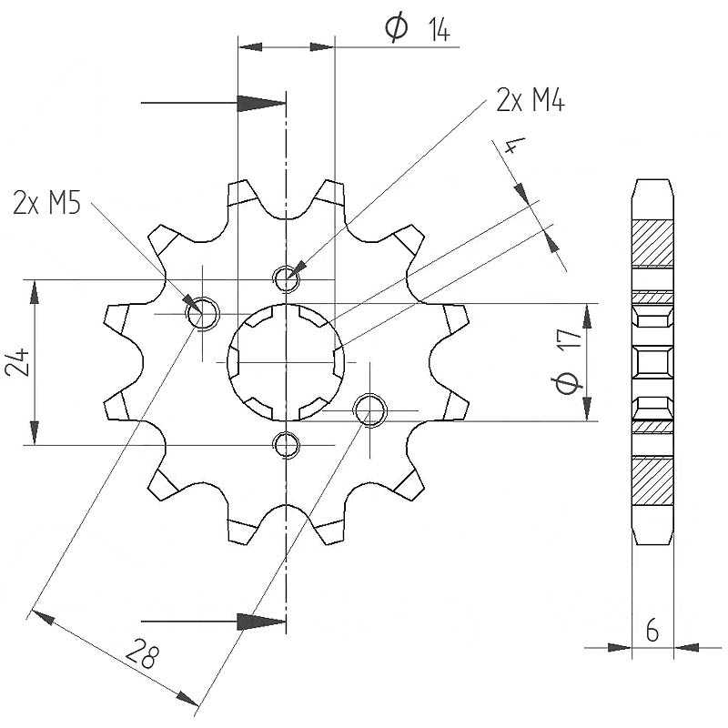 Esjot Framdrev (420)