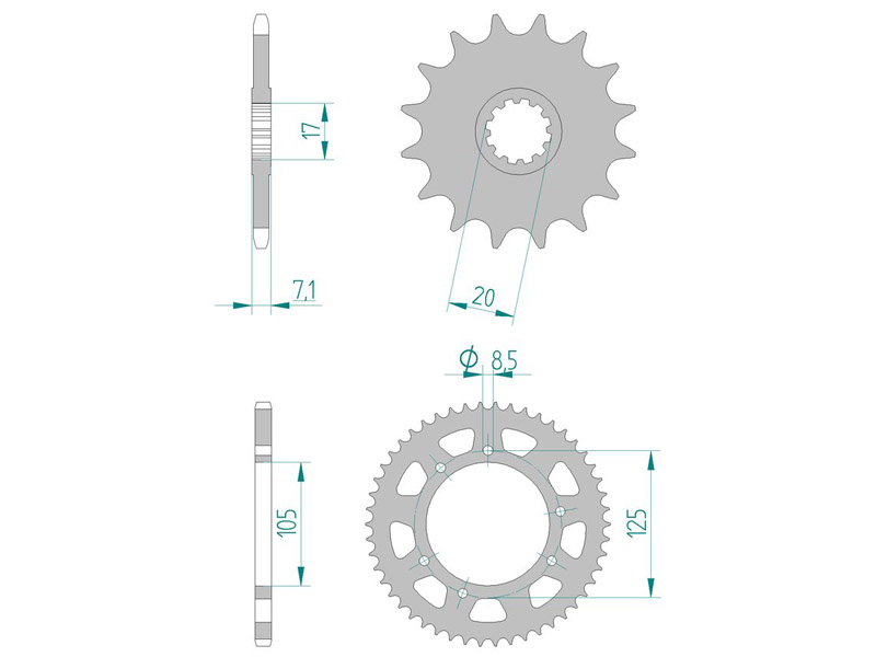 Esjot Drevkit (420)