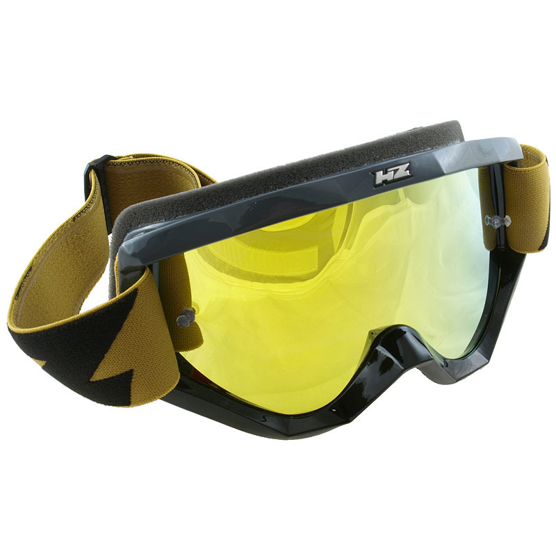 HZ Goggles (Gemini) Grey/Gold moped glasögon