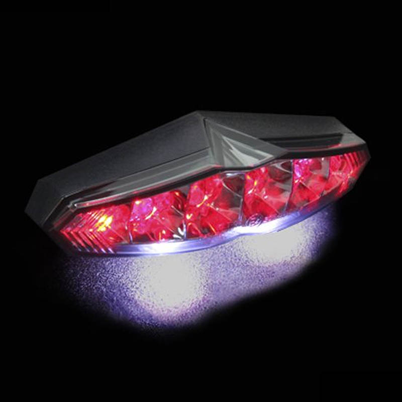 Koso Baklampa (Infinity) LED, CE - Med skyltbelysning