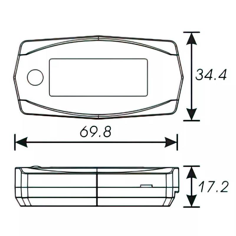 Koso A/F Ratio / Lambdamätare (4-takt)