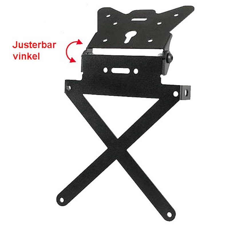 Lampa Nummerplåtshållare (Universell) X-Plate