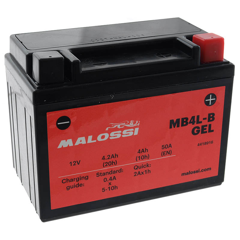 Malossi Batteri (MB4L-B GEL)