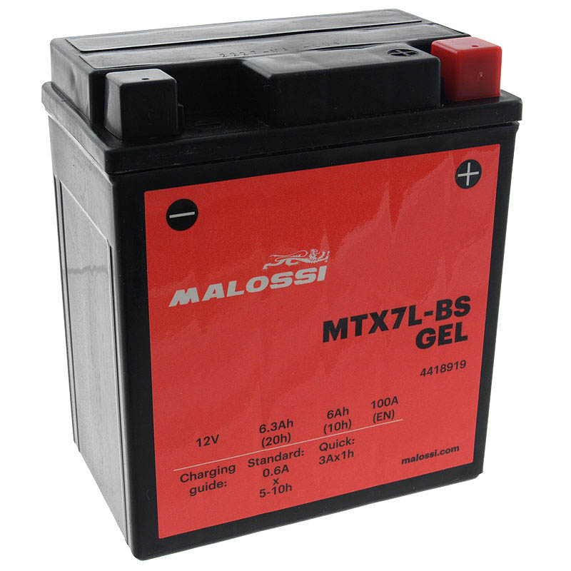 Malossi Batteri (MTX7L-BS GEL)