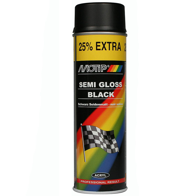 Motip Sprayfärg (Svart)