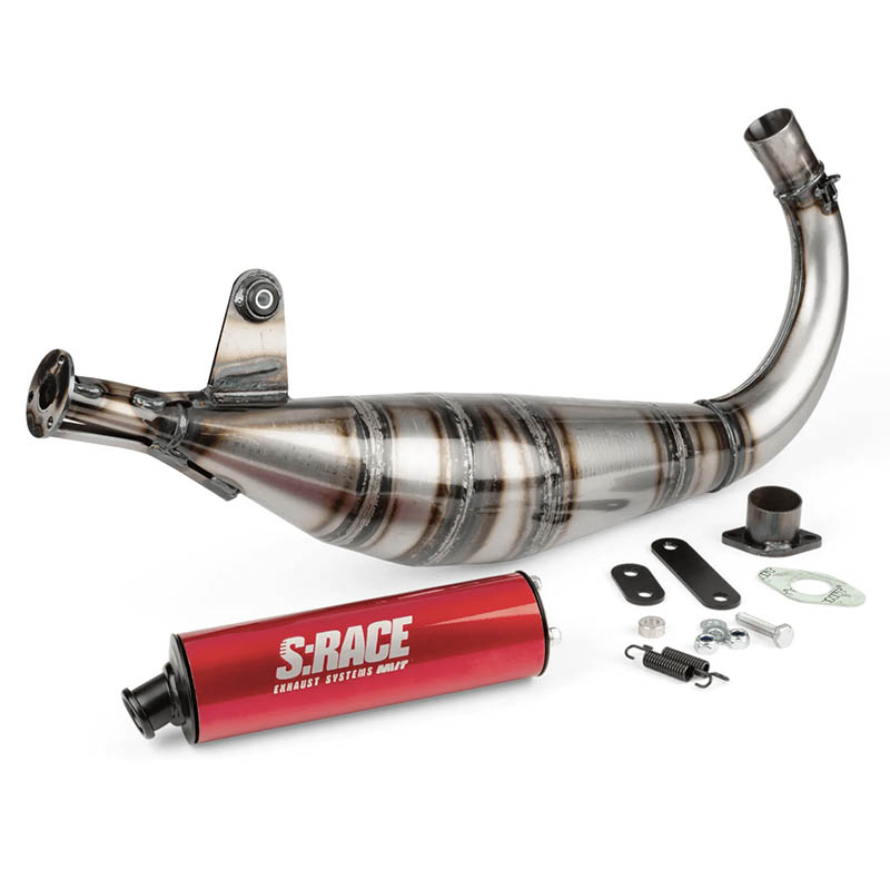MVT Avgassystem (S-Race) 85-100 cc - DER/PIA