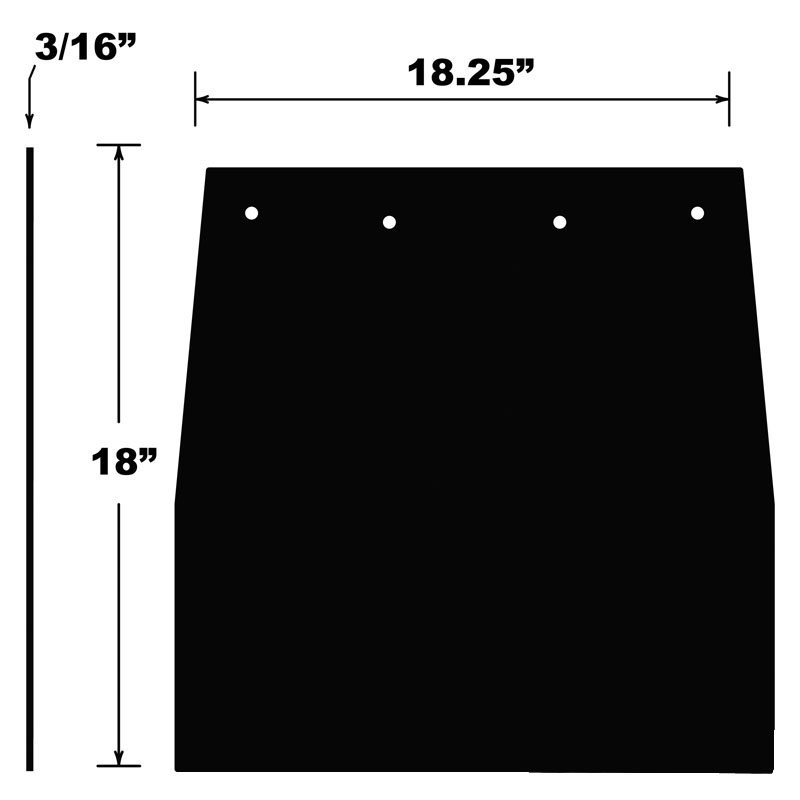 Proven Design Products Stänkskydd / Stänklapp - REV (03-08)
