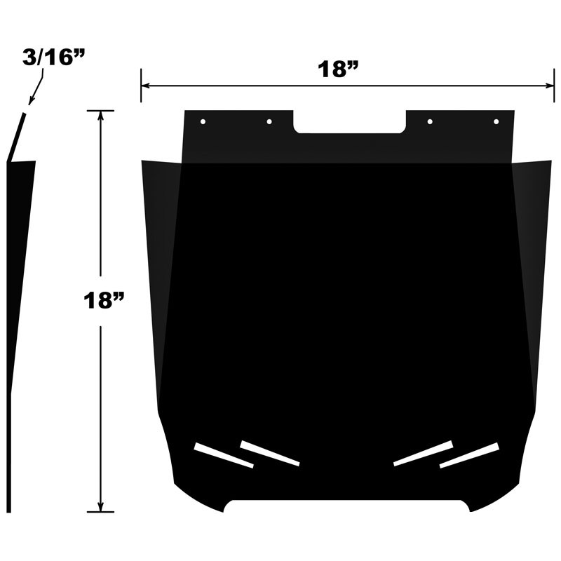 Proven Design Products Stänkskydd / Stänklapp - SR Viper / Pro Climb