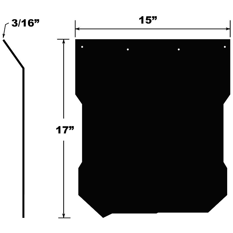 Proven Design Products Stänkskydd / Stänklapp - Pro RMK/Assault 2011-->