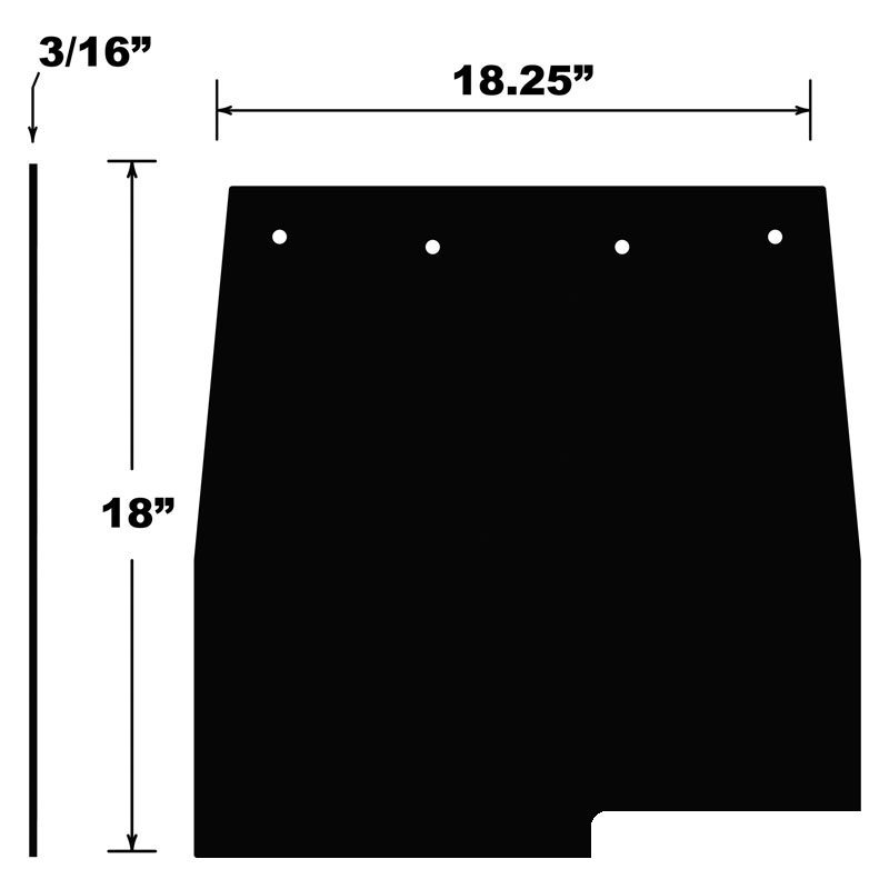Proven Design Products Stänkskydd / Stänklapp - REV (03-08)