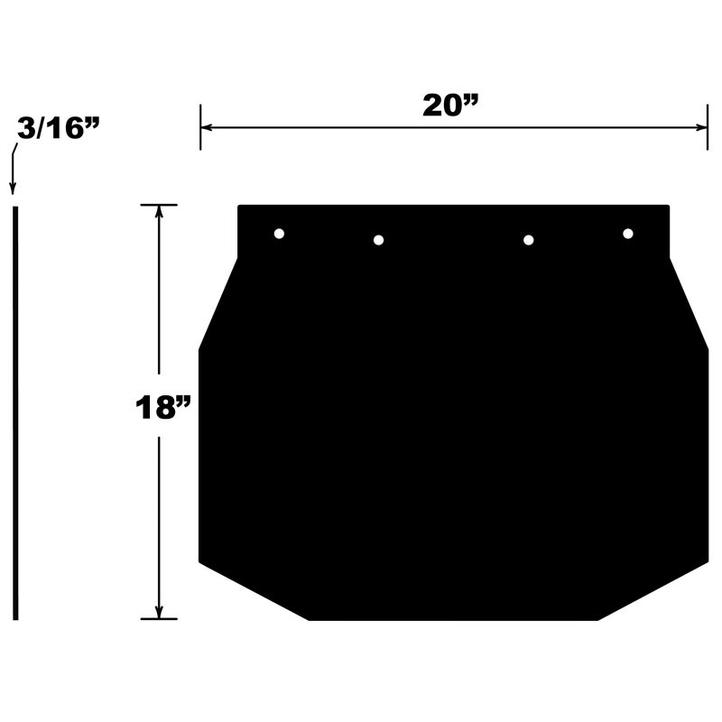 Proven Design Products Stänkskydd / Stänklapp - REV XP 2008-->