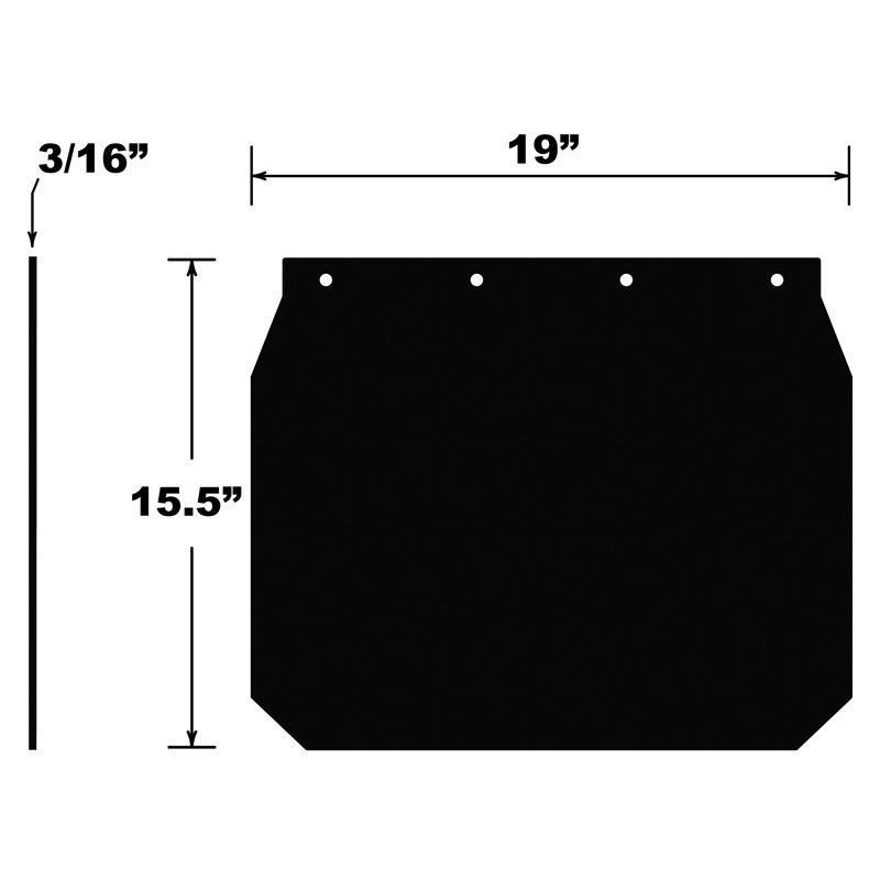 Proven Design Products Stänkskydd / Stänklapp - Yamaha 1997-->