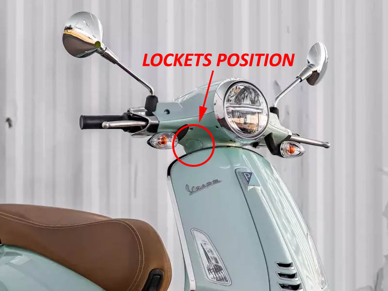 Vespa Styrkåpslock (Original) - 98/A