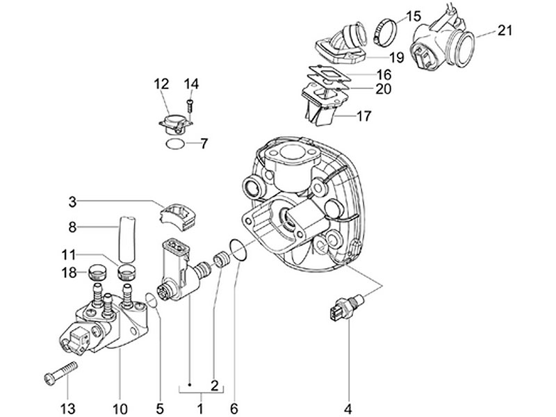 Piaggio Group O-ring (Original) 18x13x2,5