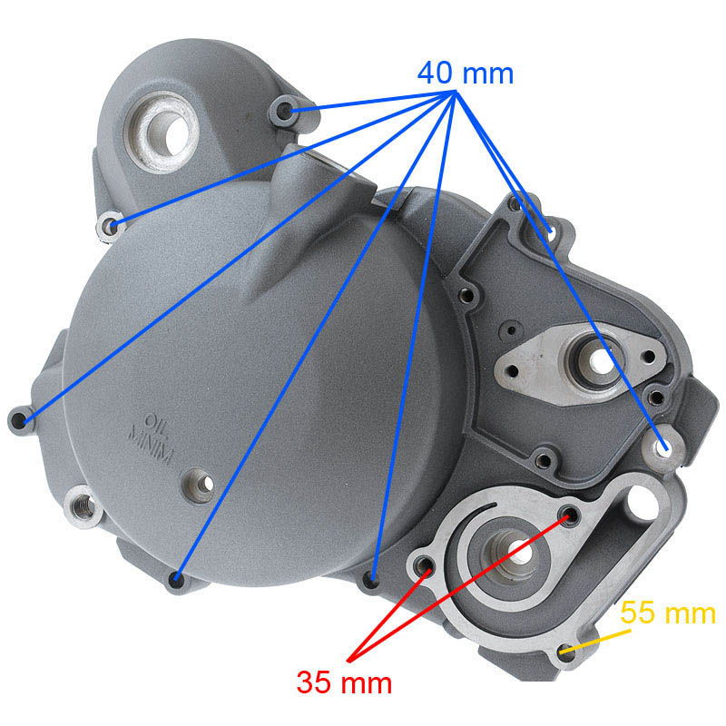 Piaggio Group Skruvsats, Kopplingskåpa/vattenpump (Original)