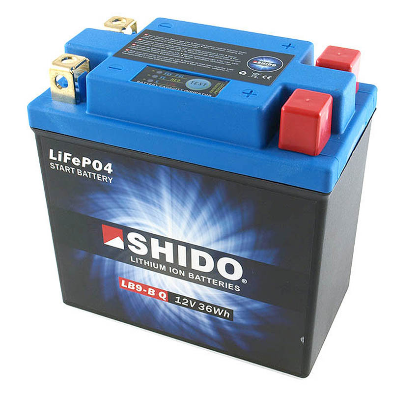 Shido Litiumbatteri (LB9-B Q)