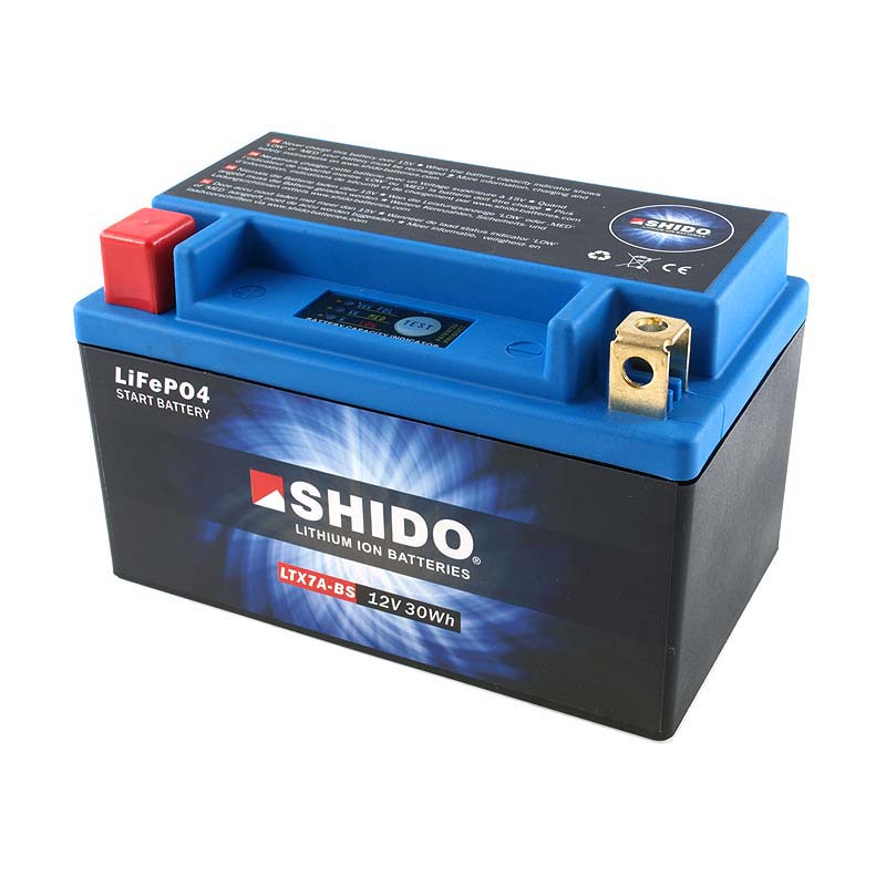 Shido Litiumbatteri (LTX7A-BS)