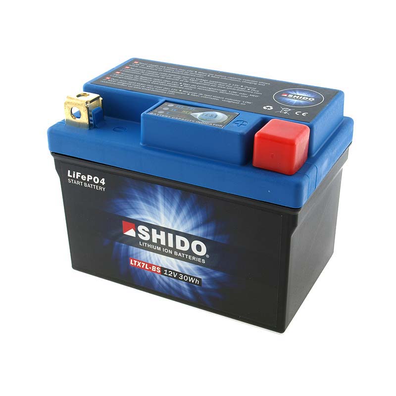 Shido Litiumbatteri (LTX7L-BS)