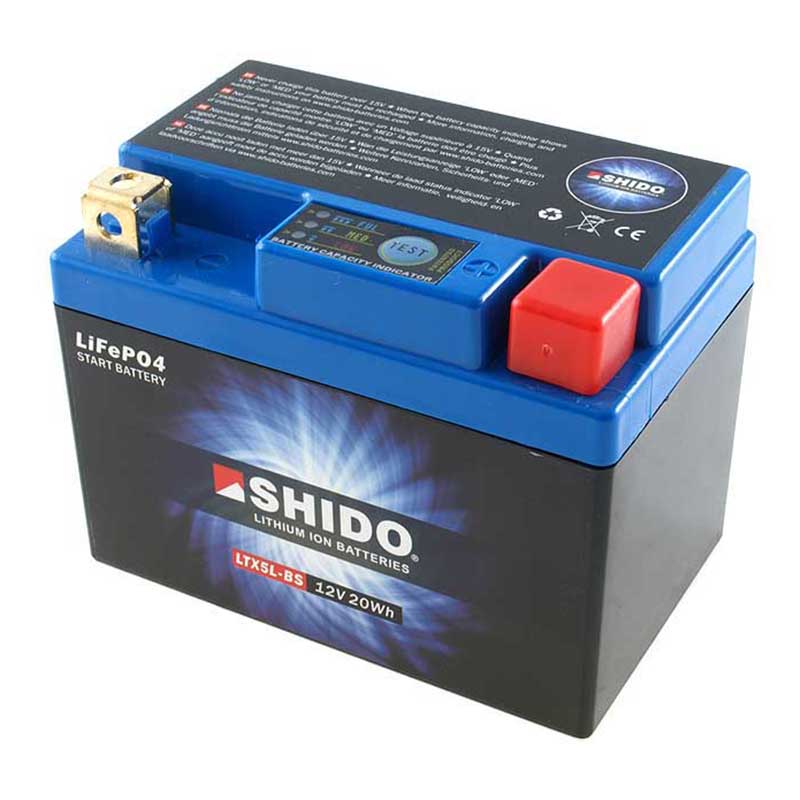 Shido Litiumbatteri (LTX5L-BS)