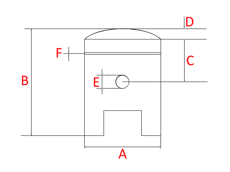 SP Kolvkit (Standard) - 50cc