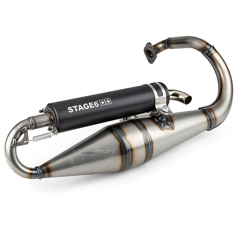 Stage6 Avgassystem (Pro Replica MKII) - Svart