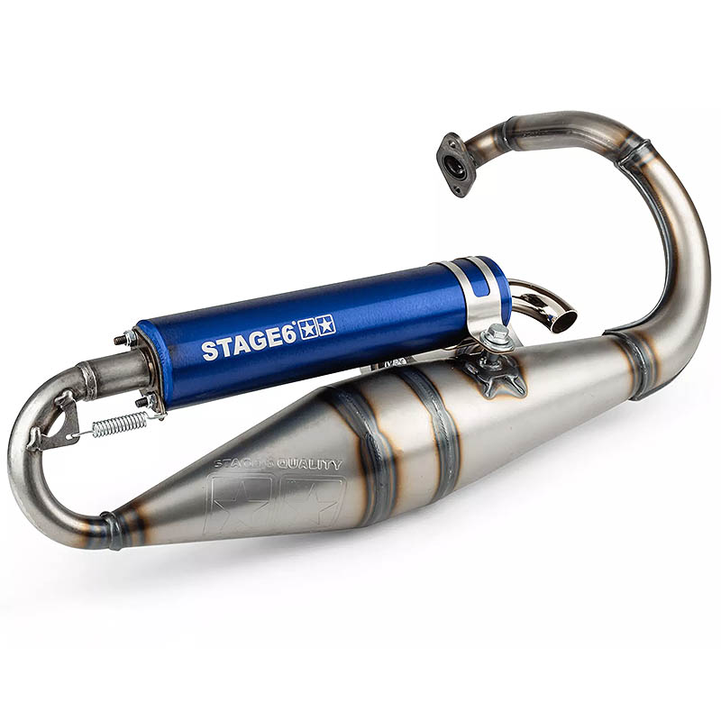 Stage6 Avgassystem (Pro Replica MKII) - Blå