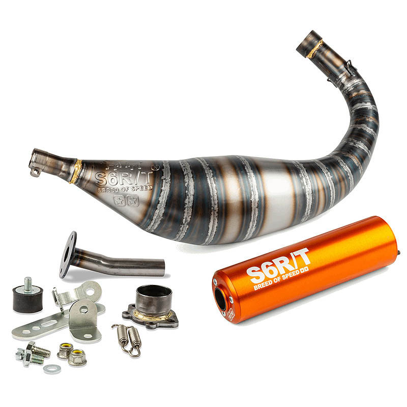 Stage6 Avgassystem (R/T 80-90cc) - DER/PIA - Orange