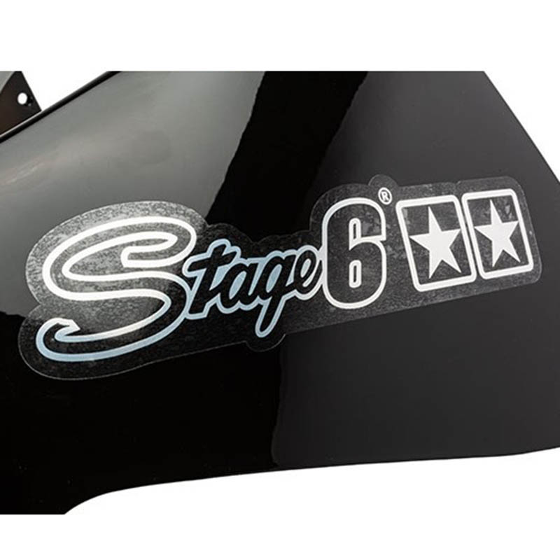 Stage6 Dekal (Logo, Star) silver stjärnor