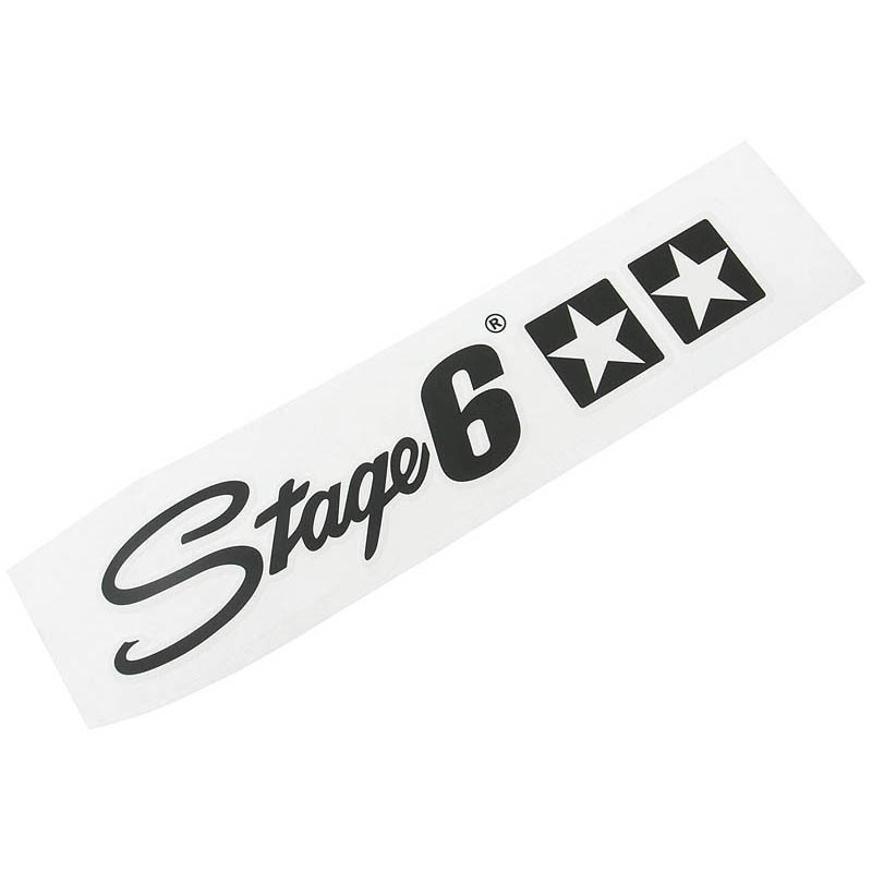Stage6 Dekal (Logo, Star) vita stjärnor