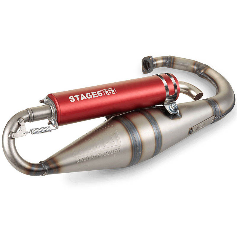 Stage6 Avgassystem (Pro Replica MKII) Röd