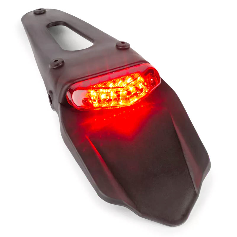 Tun'R Baklykta med stänkskydd (Enduro) LED