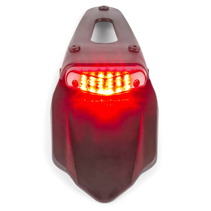 Tun'R Baklykta med stänkskydd (Enduro) LED