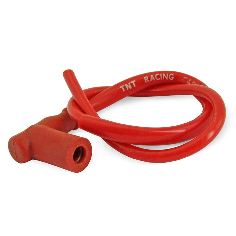 TNT Tändkabel (7 mm) Röd Racing