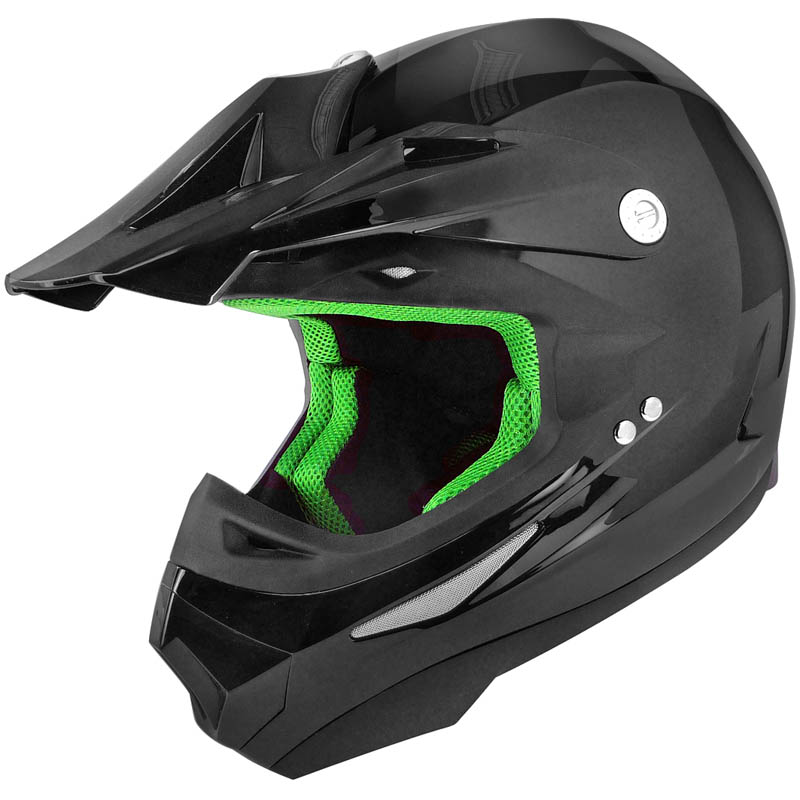 TNT Mopedhjälm (SC05 Brilliant) Svart