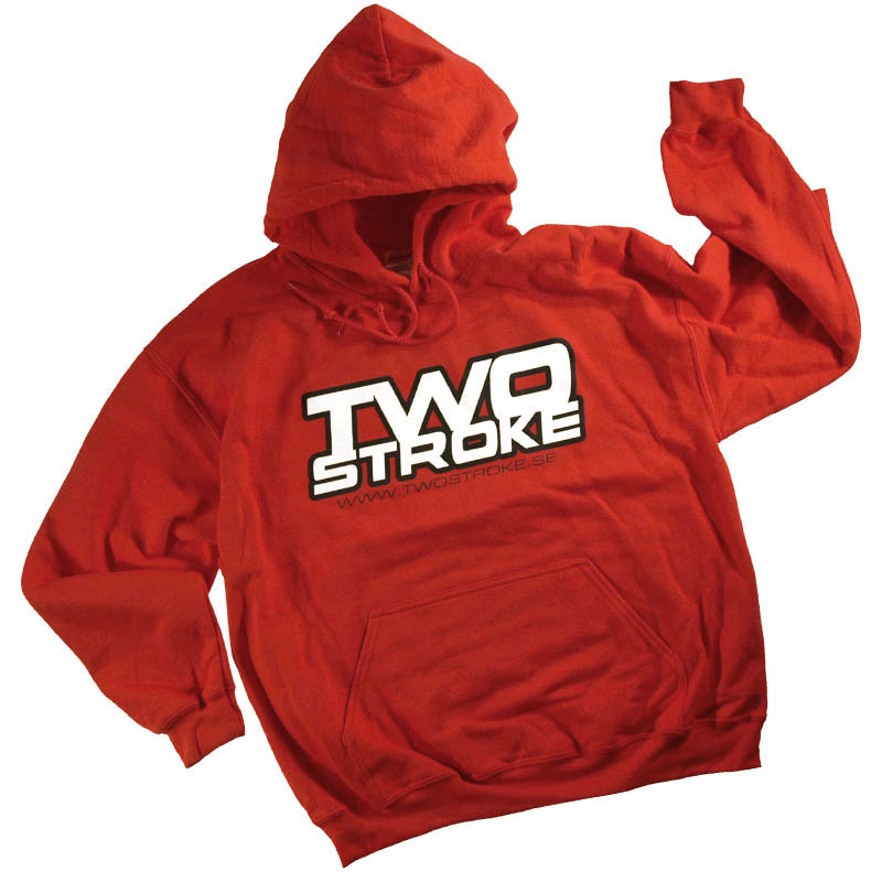 TSR Hoodie (Twostroke Logo) Röd