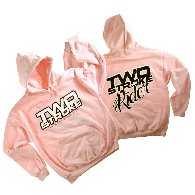 TSR Hoodie (Twostroke Logo) Rosa (Large)