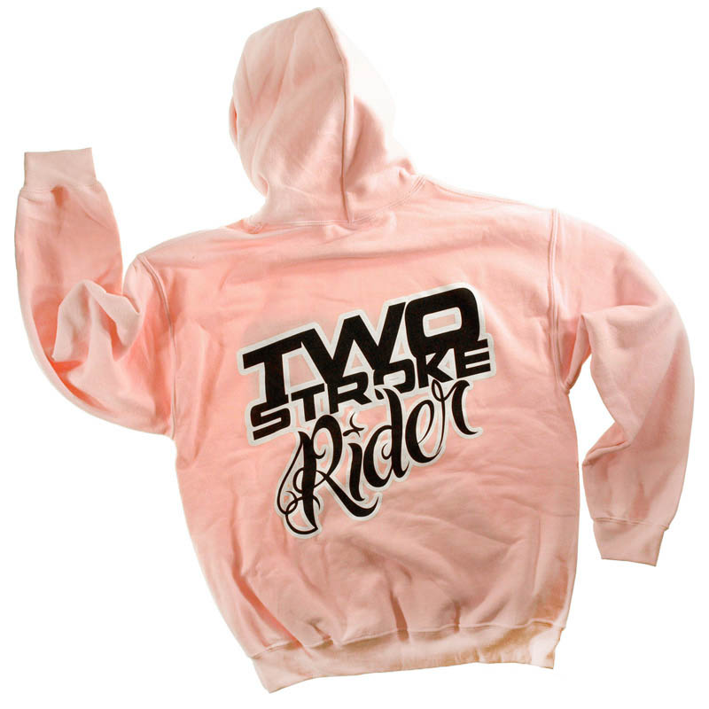 TSR Hoodie (Twostroke Logo) Rosa (Large)